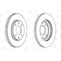561409CH CHAMPION Гальмівний диск