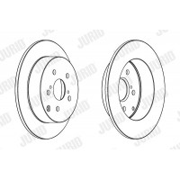 562415JC JURID Гальмівний диск
