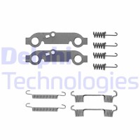 LY1013 DELPHI Комплектуючі гальмівна колодка