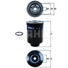 KC 83D MAHLE Паливний фільтр