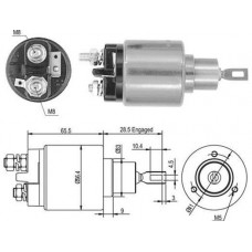 940113050435 MAGNETI MARELLI Тягове реле стартер
