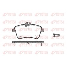 1130.00 REMSA Комплект гальмівних колодок дисковий гальм