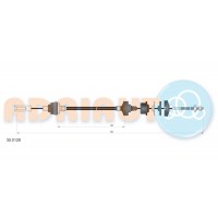 35.0128 ADRIAUTO Трос управління зчепленням