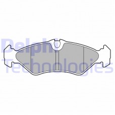 LP3664 DELPHI Комплект гальмівних колодок дисковий гальм