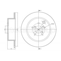 800-1487C CIFAM Гальмівний диск