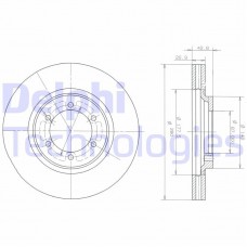BG3936 DELPHI Гальмівний диск