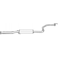 23413 SIGAM Середній глушник вихлопних газів