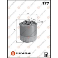 1613723980 EUROREPAR Паливний фільтр
