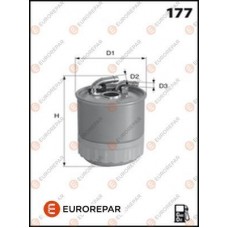 1613723980 EUROREPAR Паливний фільтр