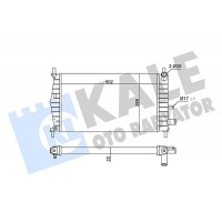 341920 KALE OTO RADYATÖR Радіатор охолодження двигуна