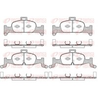 1691.00 REMSA Комплект гальмівних колодок дисковий гальм