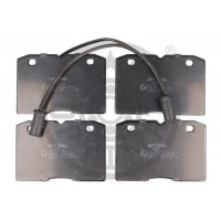 9800 OPTIMAL Комплект гальмівних колодок дисковий гальм