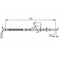 1 987 481 684 BOSCH Гальмівний шланг