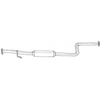 23424 SIGAM Середній глушник вихлопних газів