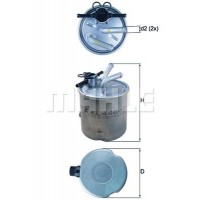 KL 440/37 MAHLE Паливний фільтр