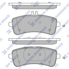 SP4422 Hi-Q Комплект гальмівних колодок дисковий гальм