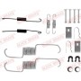 105-0743 QUICK BRAKE Комплектуючі гальмівна колодка