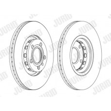 562383JC-1 JURID Гальмівний диск
