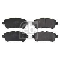 172173 FEBI BILSTEIN Комплект гальмівних колодок дисковий гальм