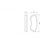 0 986 469 580 BOSCH КомплеК т гальмівних колодок, дискове гальмо