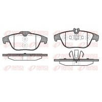 1305.20 REMSA Комплект гальмівних колодок дисковий гальм