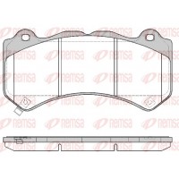 1376.04 REMSA Комплект гальмівних колодок дисковий гальм