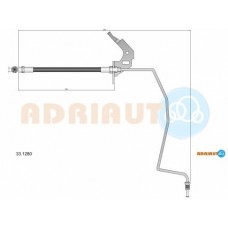 33.1280 ADRIAUTO Гальмівний шланг