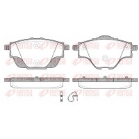 1557.00 REMSA Комплект гальмівних колодок дисковий гальм