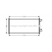 FDA5361 AVA QUALITY COOLING Конденсатор кондиціонера