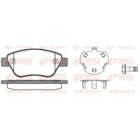 0858.30 REMSA Комплект гальмівних колодок дисковий гальм