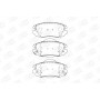 573269CH CHAMPION Комплект гальмівних колодок дисковий гальм