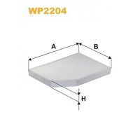 WP2204 WIX FILTERS Фільтр повітря у внутрішньому просторі