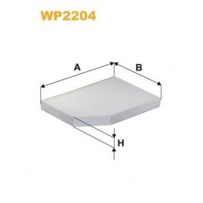 WP2204 WIX FILTERS Фільтр повітря у внутрішньому просторі
