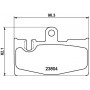 8DB 355 011-661 HELLA PAGID Комплект гальмівних колодок дисковий гальм