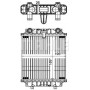 CR 1202 000P MAHLE Радіатор охолодження двигуна