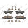 573030JC JURID Комплект гальмівних колодок дисковий гальм