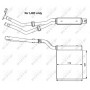 54303 NRF Теплообмінник обігрів салону