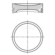 040 11 00 MAHLE Поршень