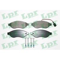 05P1287 LPR Комплект гальмівних колодок дисковий гальм