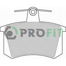 5000-0222 PROFIT Комплект гальмівних колодок дисковий гальм