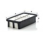 C 2219 MANN-FILTER Повітряний фільтр