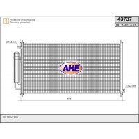 43737 AHE Конденсатор кондиціонера