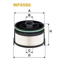 WF8586 WIX FILTERS Паливний фільтр
