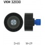 VKM 32030 SKF Паразитный / ведущий ролик, Поліклиновий ремінь