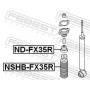 NSHBFX35R FEBEST Захисний ковпак пиловик амортизатора