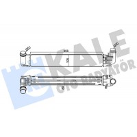 345090 KALE OTO RADYATÖR Интеркулер