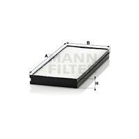 CU 26 000-2 MANN-FILTER Фільтр повітря у внутрішньому просторі