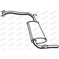 Глушник вихлопних газів кінцевий WALKER 21126