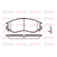 0583.00 REMSA Комплект гальмівних колодок дисковий гальм