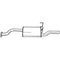 23628 SIGAM Глушник вихлопних газів кінцевий